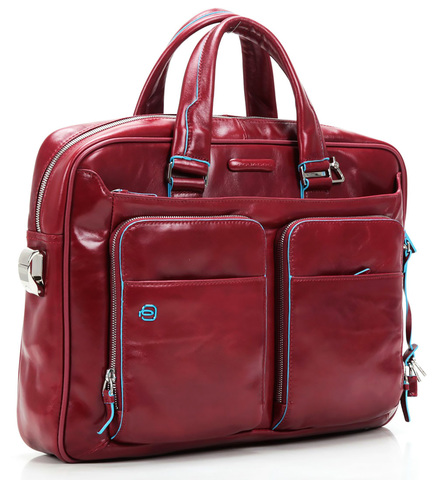 Сумка Piquadro Blue Square, красный, кожа натуральная (CA2849B2/R)