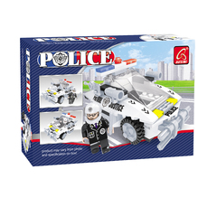 Игровой конструктор Ausini 23406 ПАТРУЛЬ (114 деталей в наборе)
