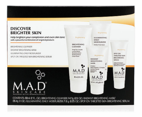M.A.D. Skincare Дорожный набор препаратов для осветления кожи | Discover Brightening Kit