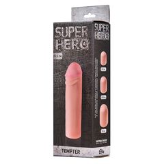 Фаллоудлинитель SUPER HERO Tempter - 16 см. - 