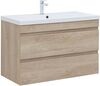 Aquanet 334200 Тумба Нота new 100 цв.дуб светлый (334200)