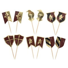 Топперы "Рыцари" 12 шт.