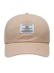Бейсболка Alpha Industries Battlewash Cap Vintage Khaki (Бежевый)