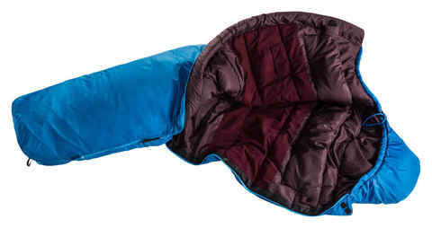 Картинка спальник Deuter orbit 0° sl Bay/Aubergine - 7