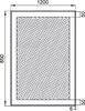 Aquanet 249349 Зеркало Алассио new 12085 с LED подсветкой, 1200х850x32 мм, сенсорный выключатель (249349)