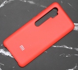 Силиконовый чехол Silicone Cover для Xiaomi Mi Note 10 (Красный)