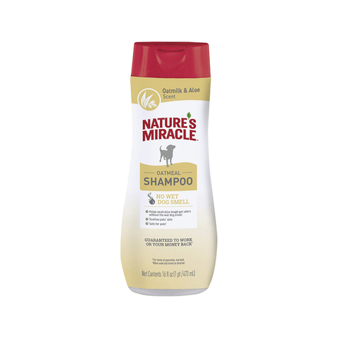 Natures Miracle Шампунь Oatmeal Odor Control с овсяным молочком сконтролем запаха, для собак, 473мл