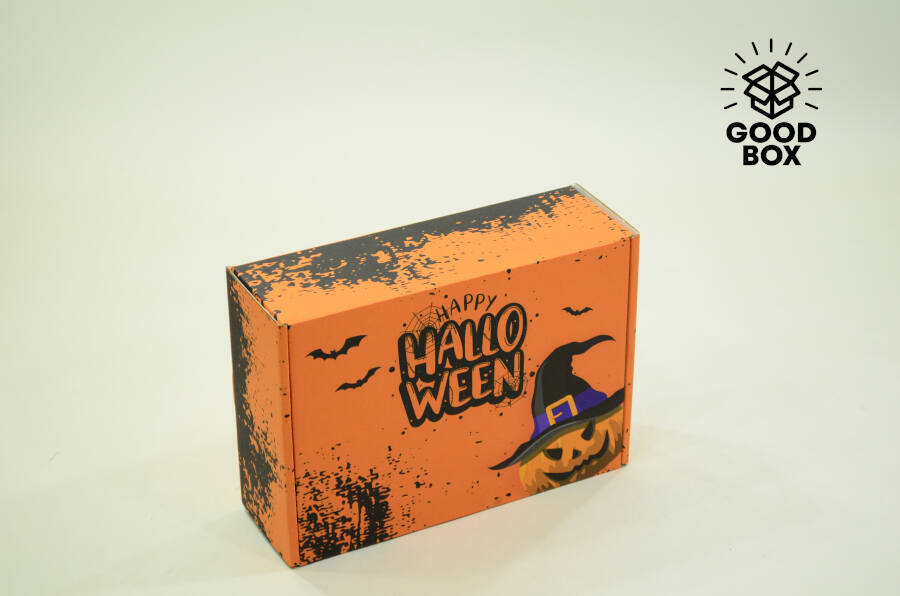 Подарочная коробка на Хэллоуин