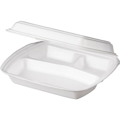 Лоток ланч-бокс ЛБ-3 (250х210х35) белый 181153