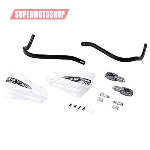 Защита рук ZETA XC комплект с пластиковой защитой 22.2 мм Черн/Бел