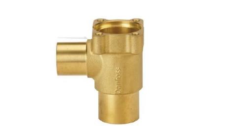 Корпус ТРВ угловой Danfoss TE 55 067G4002 (28мм x 35мм) под пайку