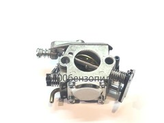 Карбюратор для бензопилы с объемом двигателя 38cc два отвода ( под праймер )