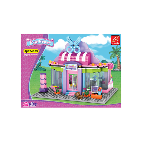 Игровой конструктор Ausini 24609 МИР ЧУДЕС (322 детали в наборе)
