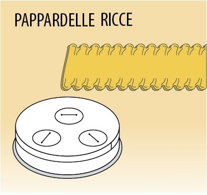 Насадка FIMAR PAPPARDELLE RICCE  для MPF 2,5/MPF 4