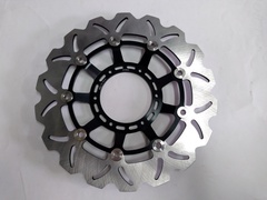 Диск тормозной передний черный на Honda ST Pan European 1300 02-13