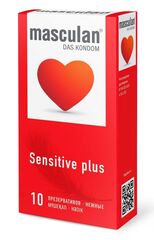 Презервативы Masculan Sensitive plus - 10 шт. - 