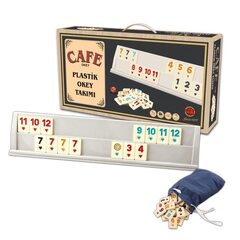 CAFE PLASTIC RUMMY SET