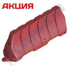 Дорожный блок 2000х750 мм Анион(2120x490x750см;красный) - арт.559532