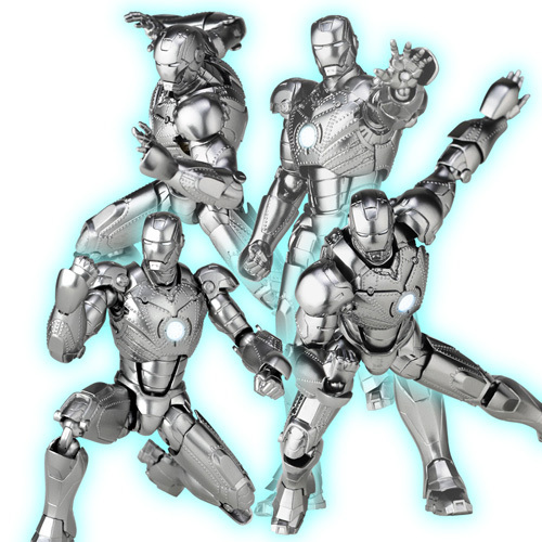 Железный Человек фигурка Марк 2 Sci-Fi Revoltech №035