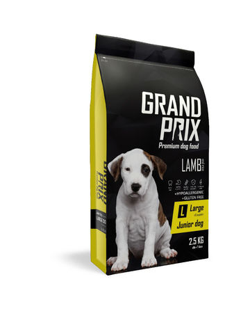 Grand Prix Large Junior сухой корм для щенков крупных пород (с ягненком) 2,5кг
