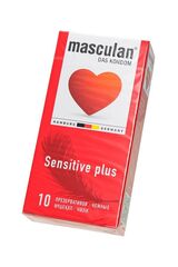 Презервативы Masculan Sensitive plus - 10 шт. - 