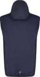 Тёплый жилет Noname Hybrid Vest 24 UX Navy/Med Blue с капюшоном