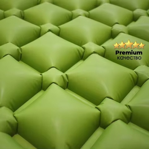 Картинка коврик надувной Skully  green - 5
