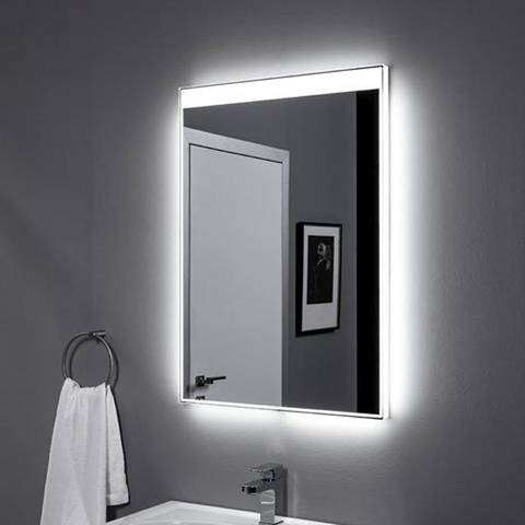 Aquanet 196646 Зеркало Палермо 11085 с LED подсветкой, 1100х850x32 мм, инфракрасный выключатель (196646)