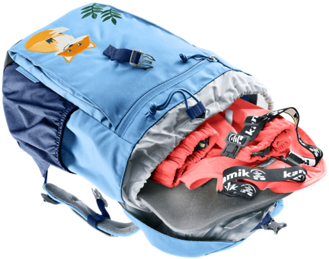 Картинка рюкзак городской Deuter Waldfuchs 14 Wave/Nightblue - 9