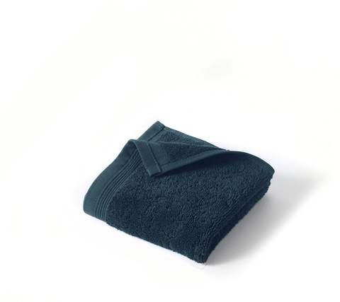 Набор полотенец 30x50 2шт Blanc des Vosges Uni Bleu Corinthe темно-синее