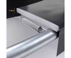 Батут Trampoline STOCK 6 ft JUMP4FUN с внутренней защитной сеткой