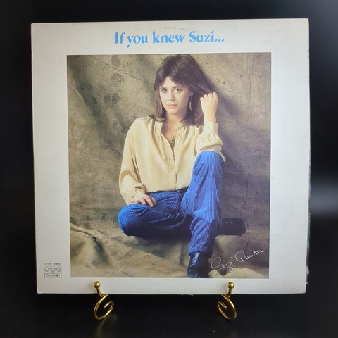 LP Suzi Quatro – If You Knew Suzi.... Виниловая пластинка 12 дюймов Bulgaria Balkanton 1982 год