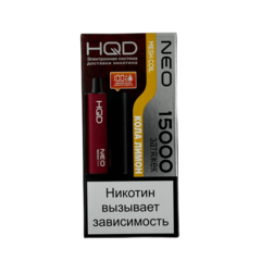 Одноразовая электронная сигарета HQD Neo 15000 - Кола Лимон (15000 затяжек)