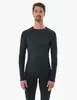 Футболка с длинным рукавом мужская On/Off Base Layer LS Top M black