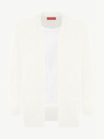 Кардиган с планкой из экохлопка