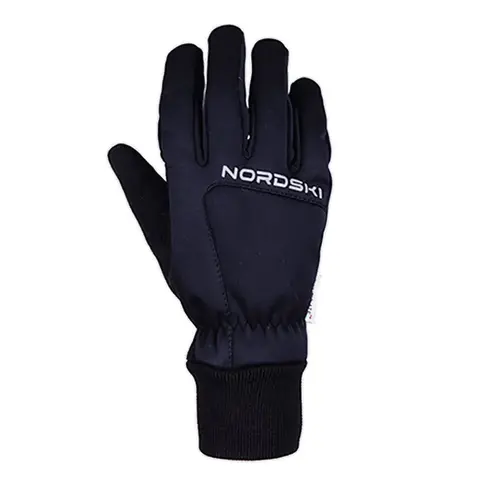 перчатки NORDSKI Arctic Jr Black NSJ356100, р-р  5-L, утепл., черн., детск.