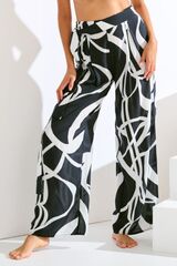 Брюки женские пляжные LISCA HONOLULU 049577 | Черно-белый