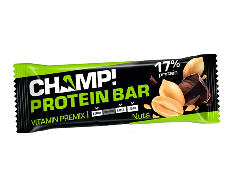 Батончик протеиновый Ореховый champ 45 гр