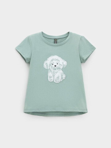 фуфайка  для девочки  КР 302822/голубой прибой к635