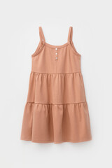 сарафан  для девочки  КР 5799/пробковое дерево к485