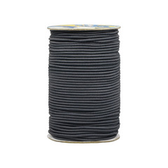 Шляпная резинка, d 3 мм, т. серый