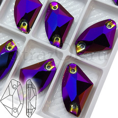 Купить пришивные стразы в магазине в Москве Magic Mist - черные стразы с разноцветным, радужным блеском