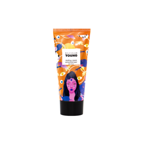 Selfielab YOUNG Крем матирующий  для лица с маслом миндаля, экстрактами ромашки 50мл