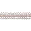 Кружево хлопковое/Тесьма вязаная 19.01.047, ш. 1,9 см, натуральный