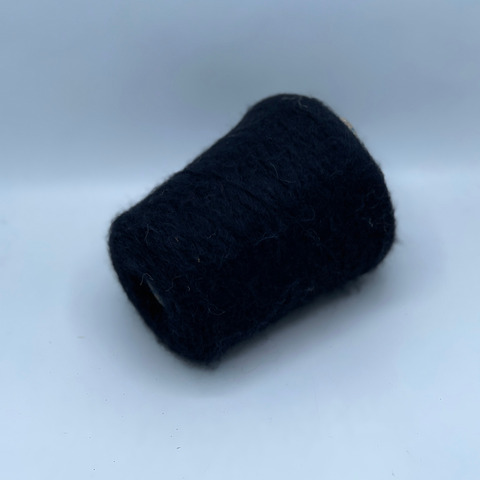 Lineapiu, Melrose 550м, 71% Альпака, 4%Меринос, 22% Полиамид, 3%Эластан , Черный,37927