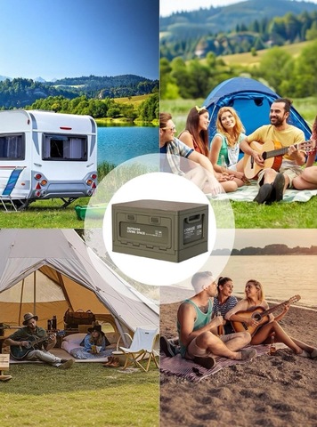 Картинка ящик складной Skully FCB-2-50 Green - 5