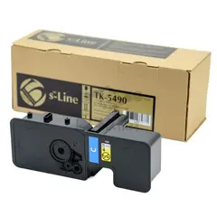 Тонер-картридж Kyocera ECOSYS MA2101cfx/PA2101cx TK-5490 (2.4k) Cyan БУЛАТ s-Line