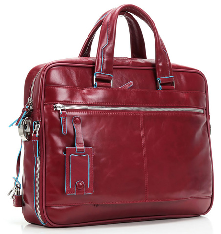 Сумка Piquadro Blue Square, красный, кожа натуральная (CA2849B2/R)