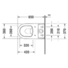 Бачок для унитаза напольного Duravit ME by Starck 0938000005