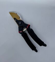 Секатор садовый усиленный, тефлоновое покрытие, мягкие ручки, 21см